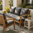 Harbour Teak 3 Seater Outdoor Sofa