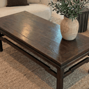 Vintage Oriental Teak Coffee Table