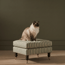 Custom Charleston Ottoman