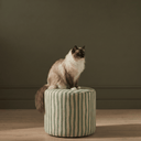 Custom Made Round Ottoman