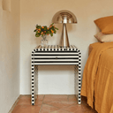 Palermo Striped Bedside Table