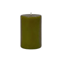 Olive Pillar Candle 100mm