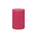 Pink Pillar Candle 100mm