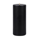 Black Pillar Candle 150mm
