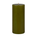 Olive Pillar Candle 150mm