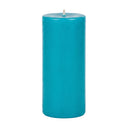 Turquoise Pillar Candle 150mm