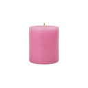 Soft Pink Pillar Candle 75mm