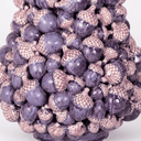 Purple Acorn 30cm Vase