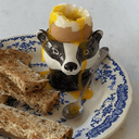 Badger Egg Cup