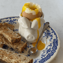 British Lop Pig Egg Cup