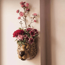 Leopard Wall Vase