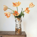 Tiger Flower Vase