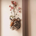 Tiger Wall Vase