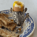 Zebra Egg Cup