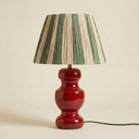 Green Striped Pandan Cone Lampshade