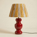 Yellow Striped Pandan Cone Lampshade