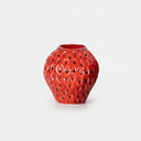 Red Strawberry 11cm Vase
