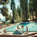 Pool At Lake Tahoe Unframed Print PRE ORDER