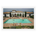 Pool In St Tropez Unframed Print PRE ORDER