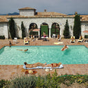 Pool In St Tropez Unframed Print PRE ORDER