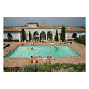 Pool In St Tropez Unframed Print PRE ORDER