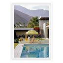 Poolside Friendship Unframed Print PRE ORDER