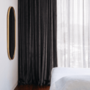 Charcoal Drapery Velvet Fabric