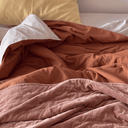 Pin Velvet Coverlet Pink