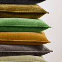 Lichen Cotton Blend Velvet Fabric