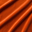 Tangerine Cotton Blend Velvet Fabric