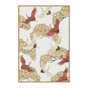 Cranes in Trees Hand Tufted Rug PRE ORDER