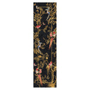 Jardin De Orient Black & Gold Hand Tufted Runner Rug PRE ORDER