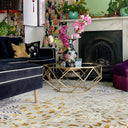 Leopard Gold 244x152cm Hand Tufted Rug