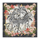 Zebra Waltz Black 250x250cm Hand Tufted Rug