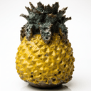 Yellow Pineapple 12cm Bud Vase