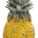 Yellow Pineapple 23cm Vase