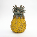 Yellow Pineapple 23cm Vase