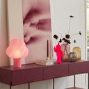 Resin Gnome Figurine – Neon Pink