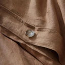 Ravello Linen Duvet Cover Queen Biscuit