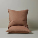 Ravello Linen Euro Pillowcase Set Biscuit