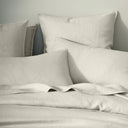 Ravello Linen Duvet Cover King Bone