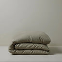 Ravello Linen Duvet Cover Queen Caper