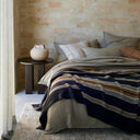 Ravello Linen Duvet Cover Queen Caper