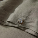 Ravello Linen Duvet Cover Queen Caper