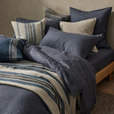 Ravello Linen Duvet Cover King Denim