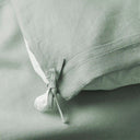 Ravello Linen Duvet Cover Queen Sage