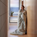 Ravello Linen Duvet Cover Double Sage