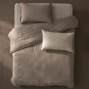 Ravello Linen Duvet Cover Queen Pebble