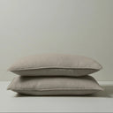 Ravello Linen Standard Pillowcase Pair Pebble