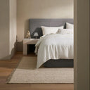 Ravello Linen Duvet Cover King White